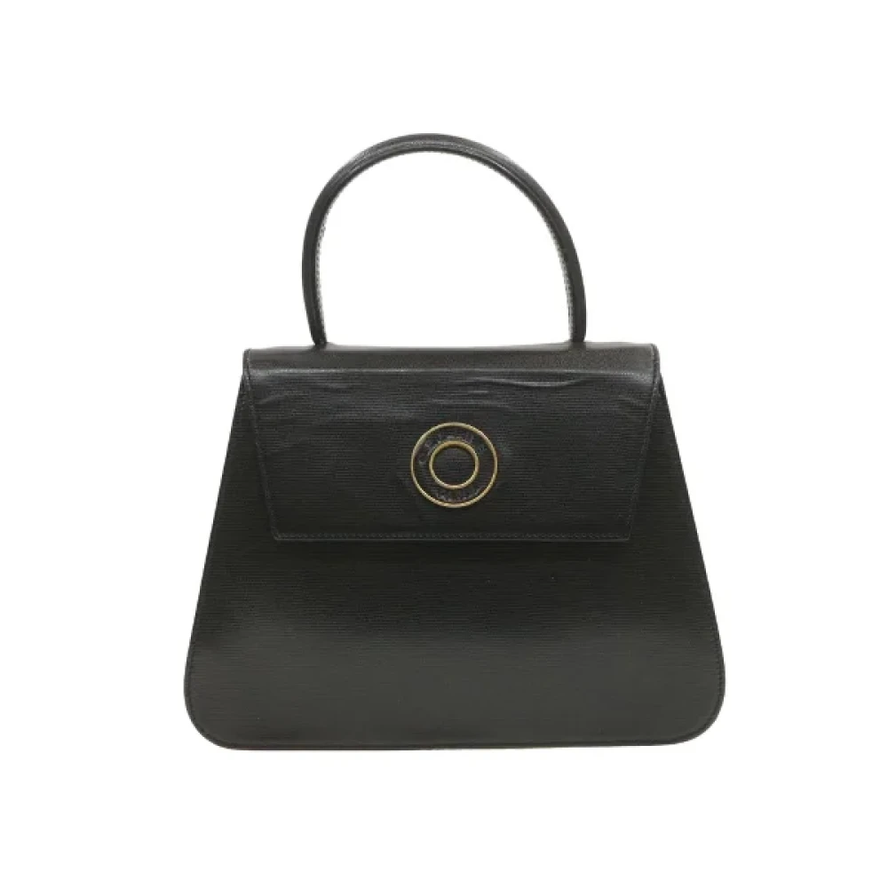 Celine Vintage Pre-owned Fabric handbags Black Dames