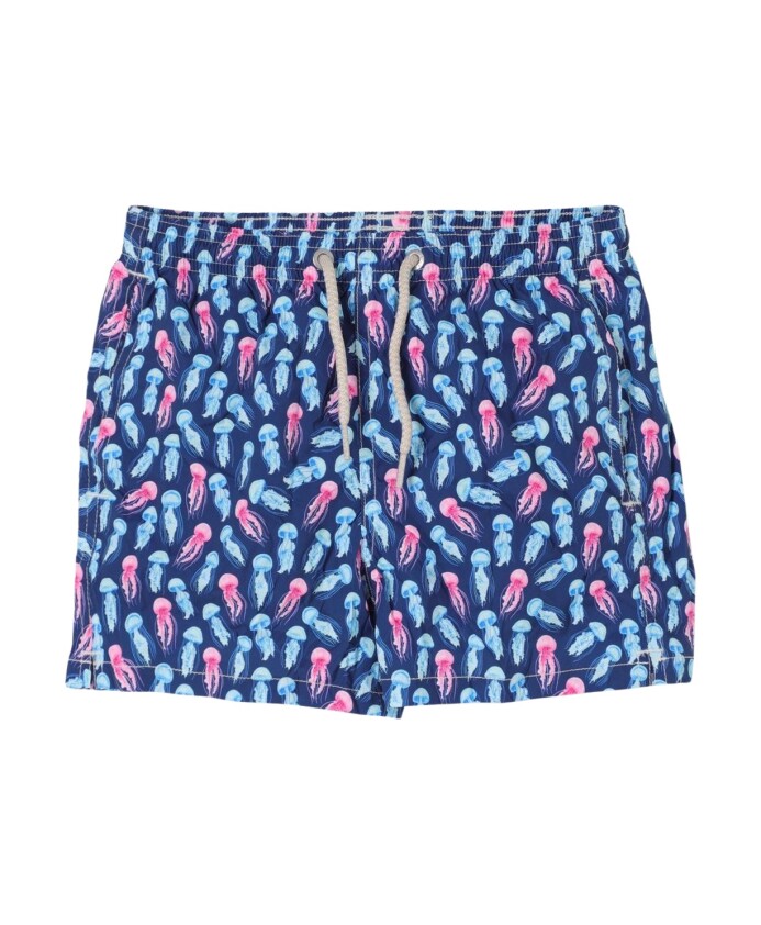 short-de-bain-bleu-meduse