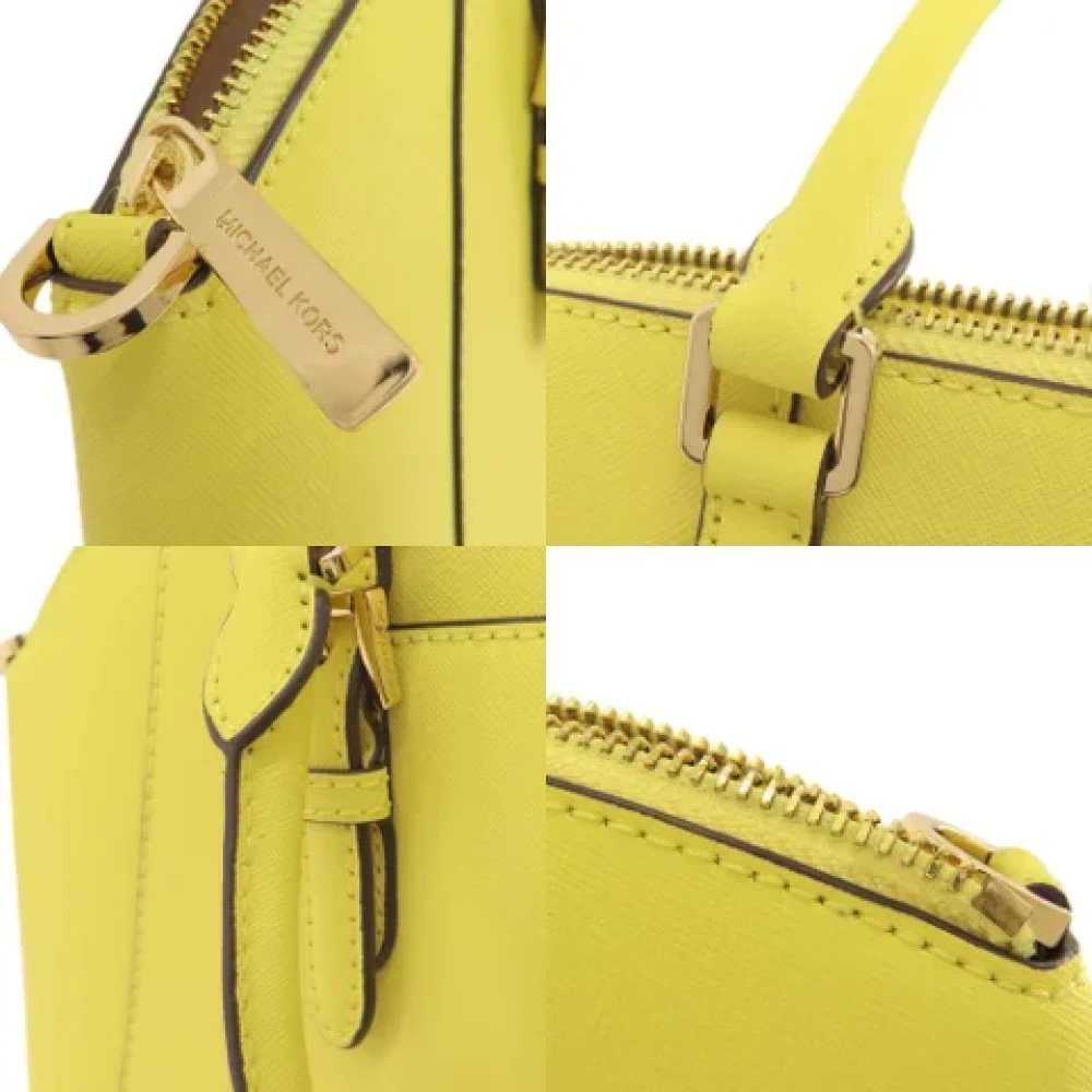 Michael Kors Pre-owned Leather totes Yellow Dames