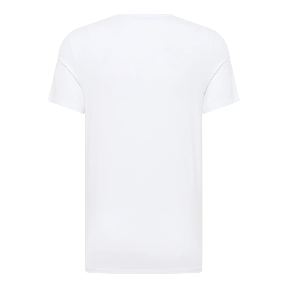 mustang Amado 2-Pack Korte Mouw T-shirt White Heren