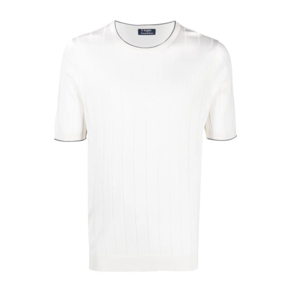 Barba - Tops > T-Shirts - White - Barba - Modalova