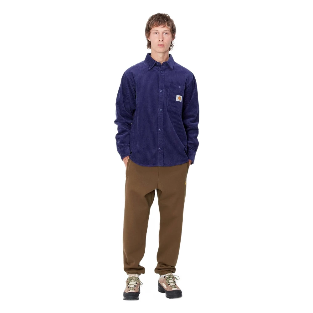 Carhartt WIP Chase Sweat Lange broek Brown Heren