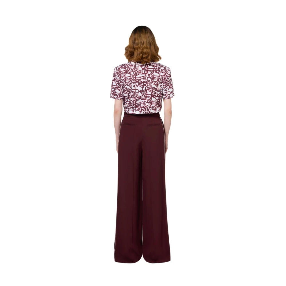 Elisabetta Franchi Gestreept T-shirt voor vrouwen Multicolor Dames