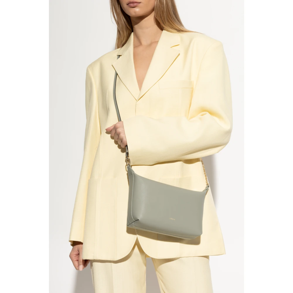 Furla Schoudertas Nuvola Mini Green Dames