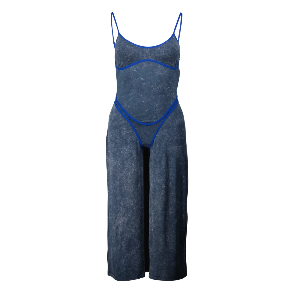 Diesel Grijze D-Wow Body Jurk Blue Dames