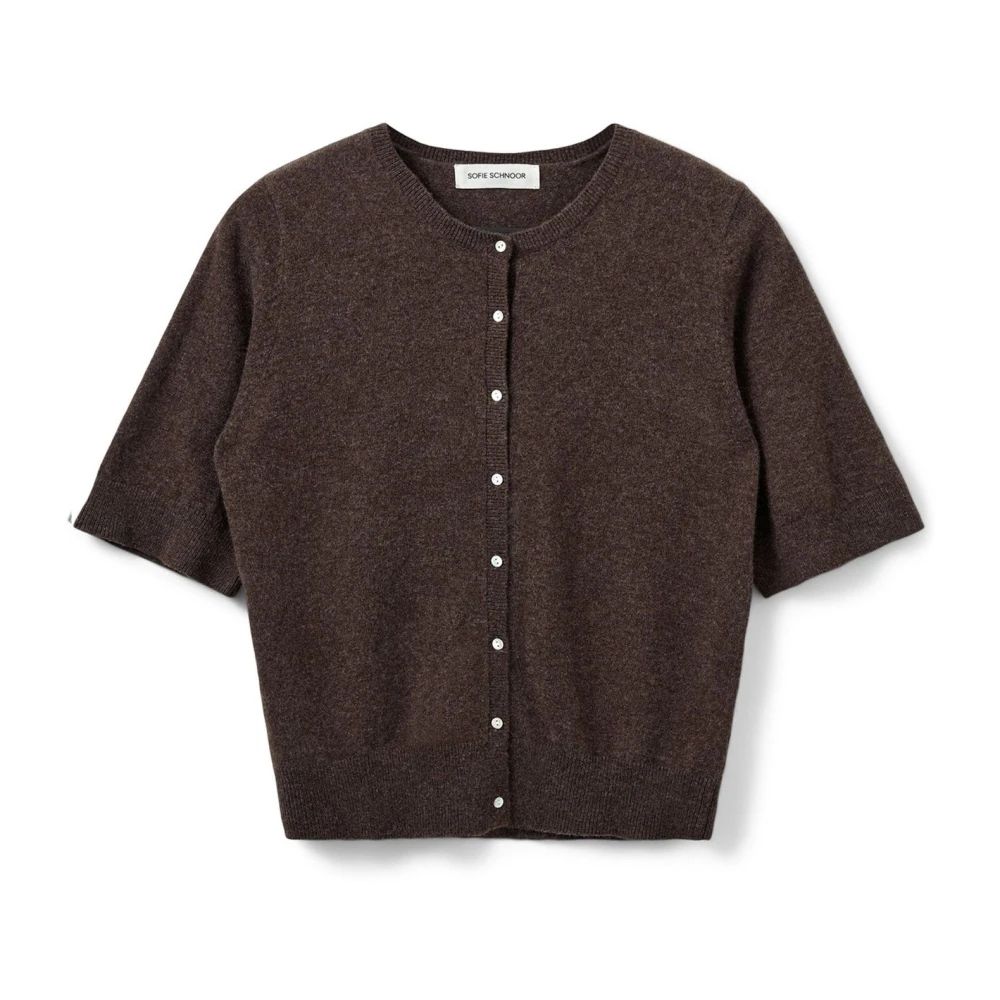 Sofie Schnoor Brown Cardigans, Female, L, Cardigans