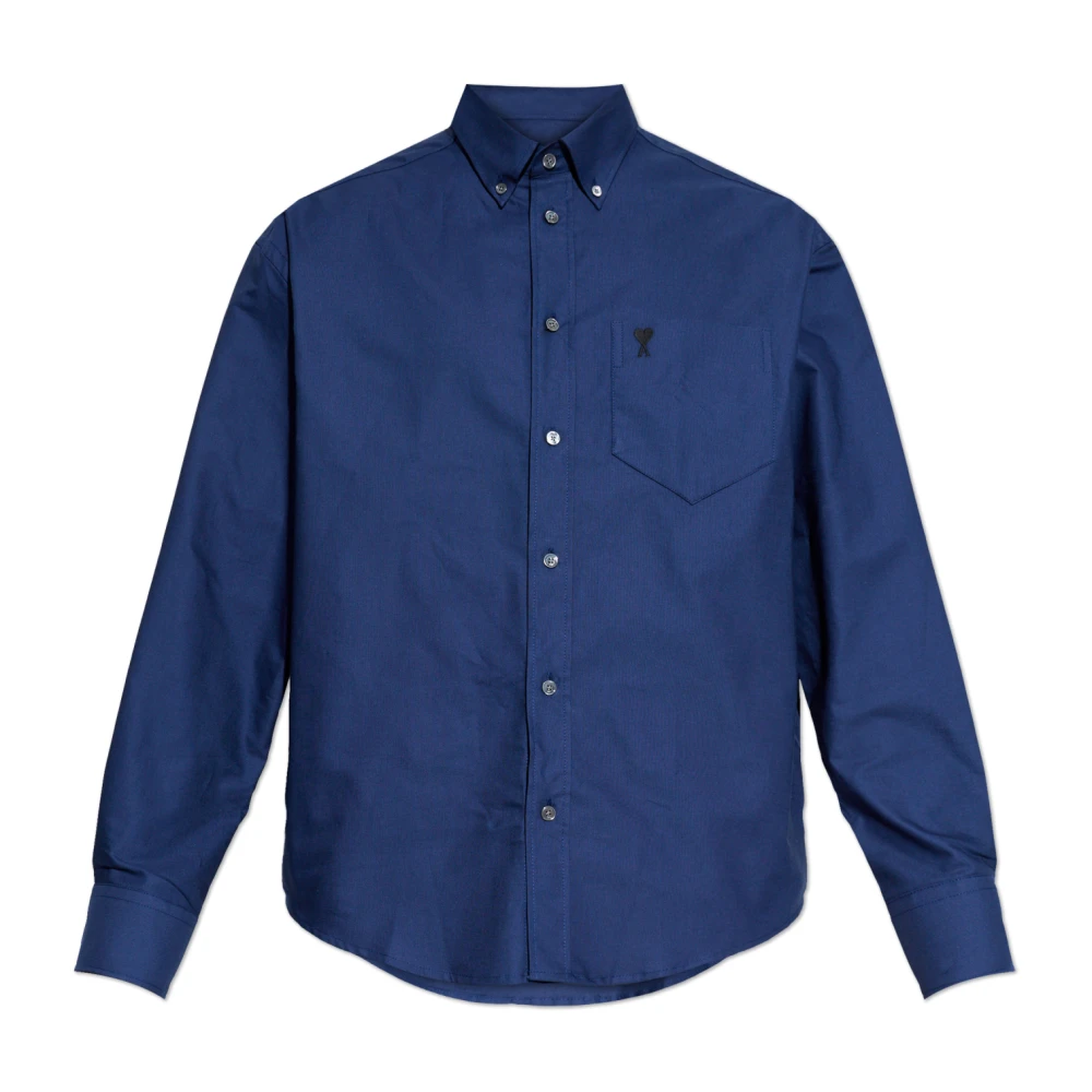 Ami Paris Uomo Blu Magliette, 3XL, New,