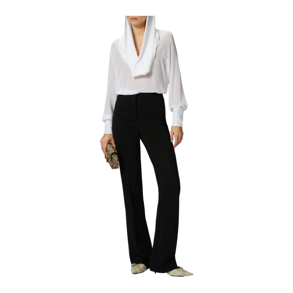 pinko Cady Tecnico Zwarte Broek Limousine Black Dames
