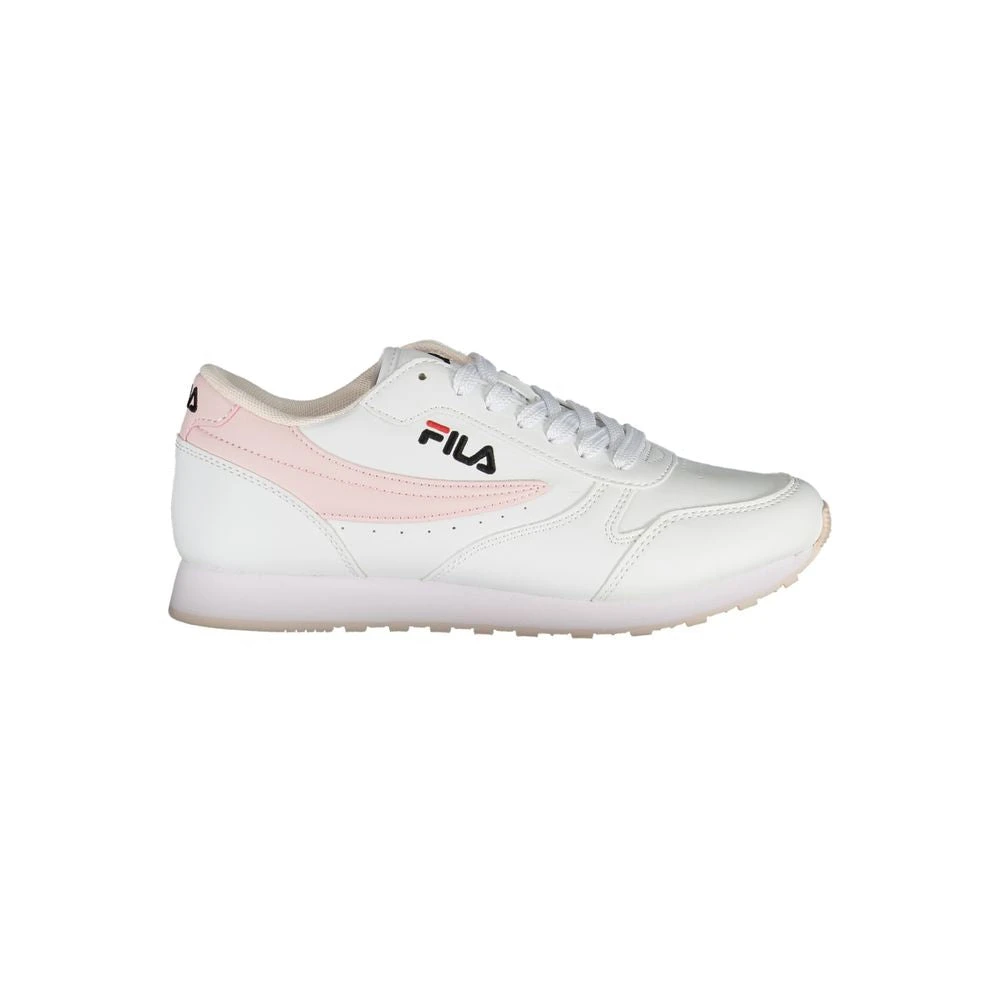 Fila Women's White Synthetic Sneaker - Sneakers - 5 Uk - Shoes