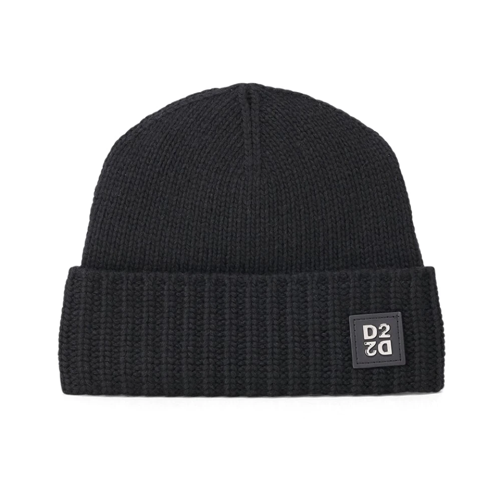 Dsquared2 , Accessories, Male, Black, One Size, Beanie