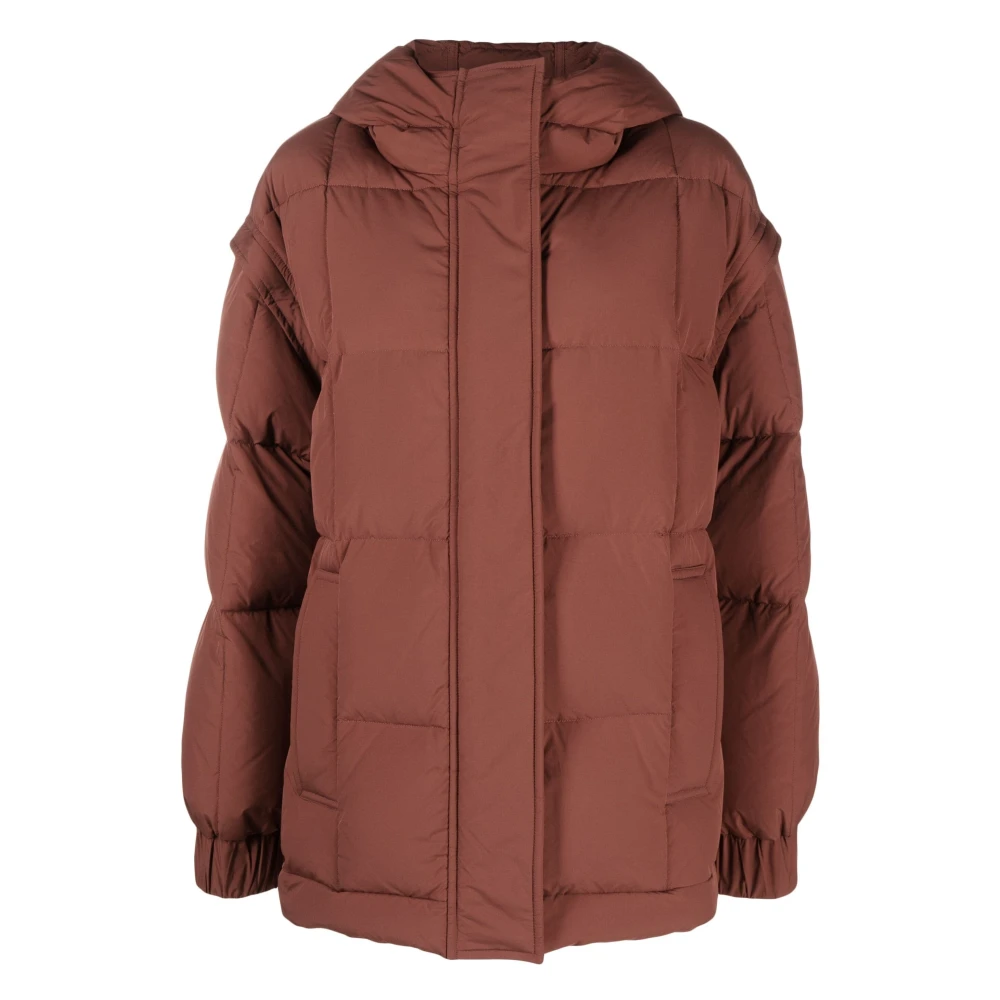 Stand Studio Bruine Puffer & Donsjas Brown Dames