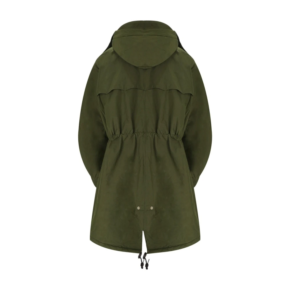 Baracuta Groene Mods Casual Parka met capuchon Green Heren