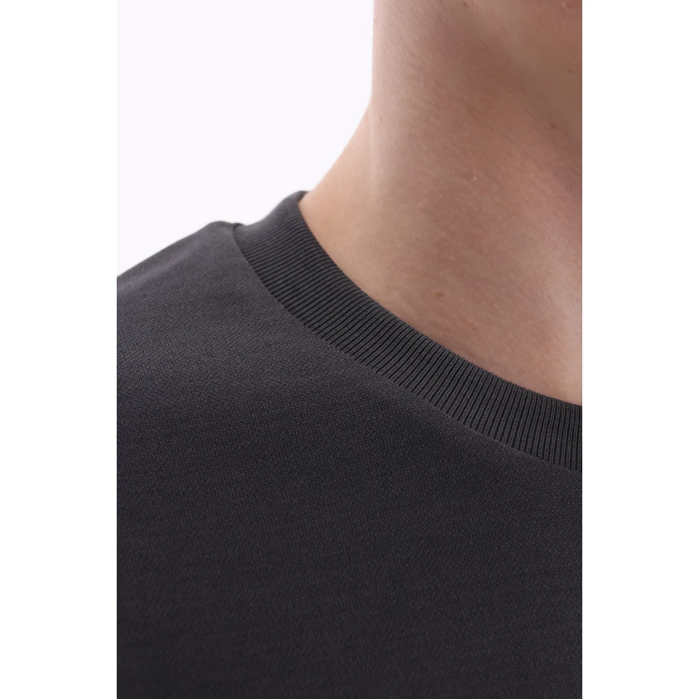 Herno Katoenen T-shirt en Polo Gray Heren