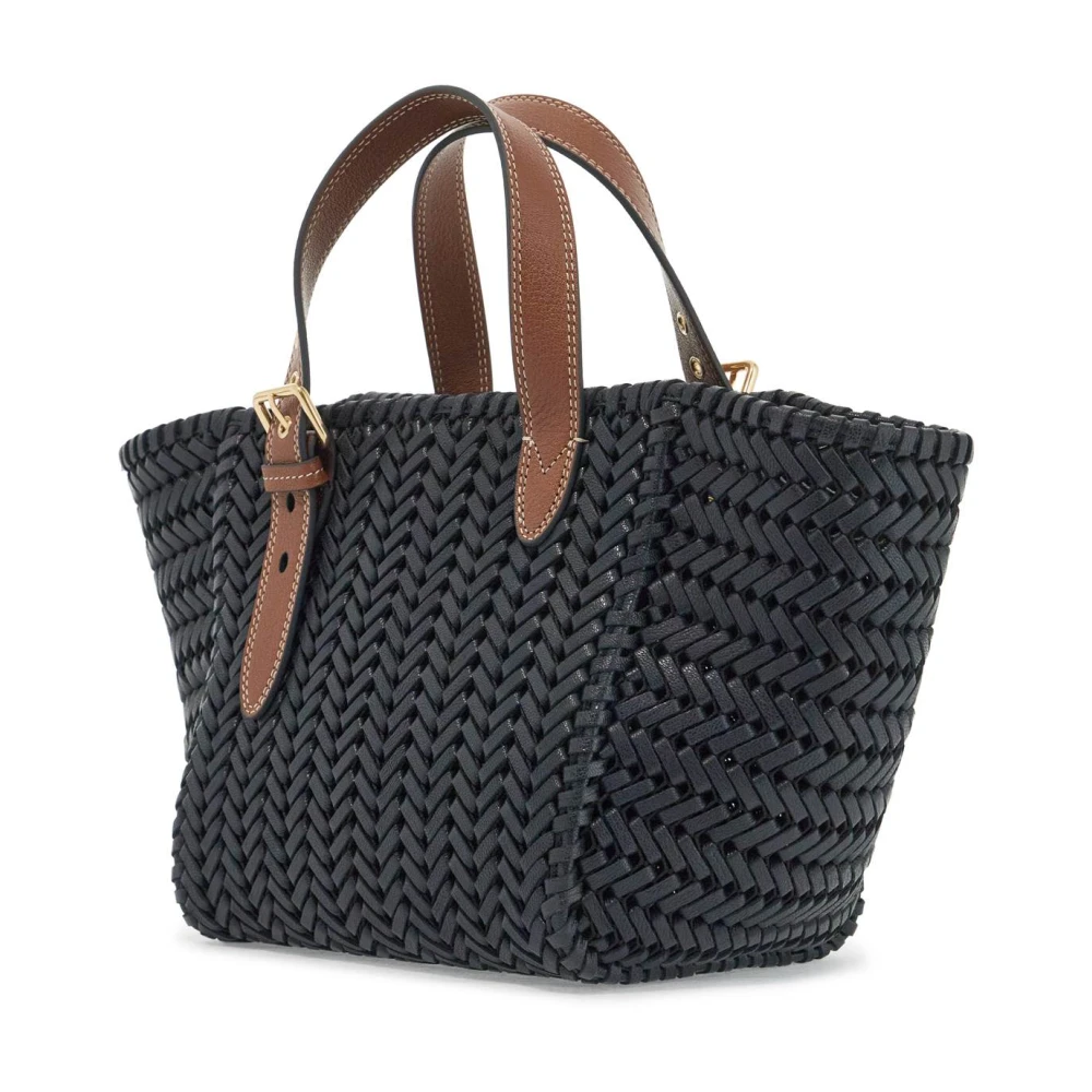 Anya Hindmarch Vierkante Neeson Tote Tas Blue Dames