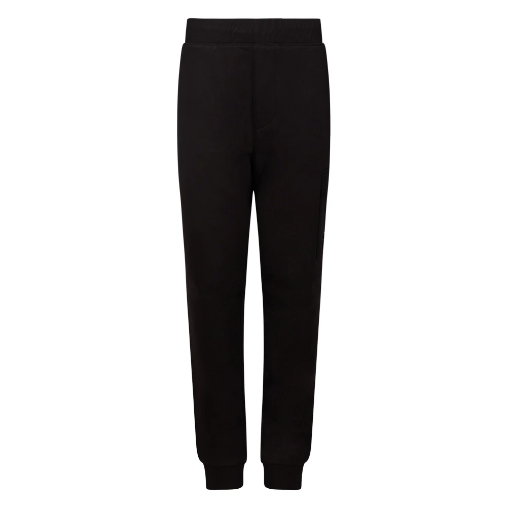 C.p. Company Black Elasticated Waistband Trousers - Male - Sweatpants - Black - L - Trousers - Image 5