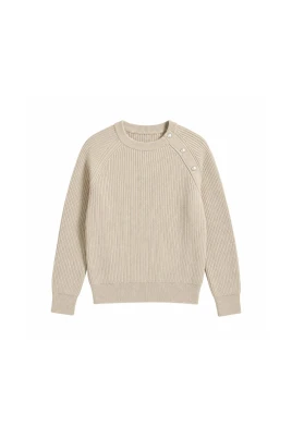 Pier Snap Crewneck