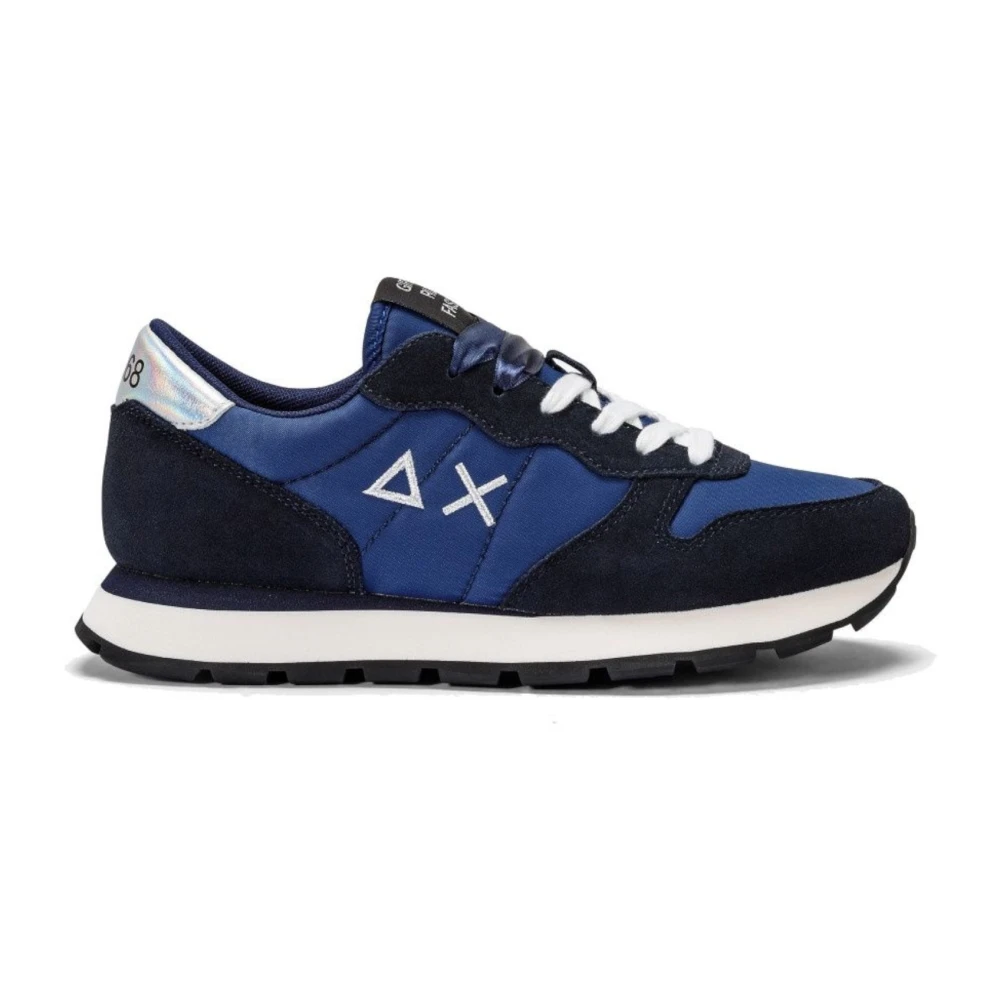 Sun68 Blauwe Lage Sneakers Dames Schoenen