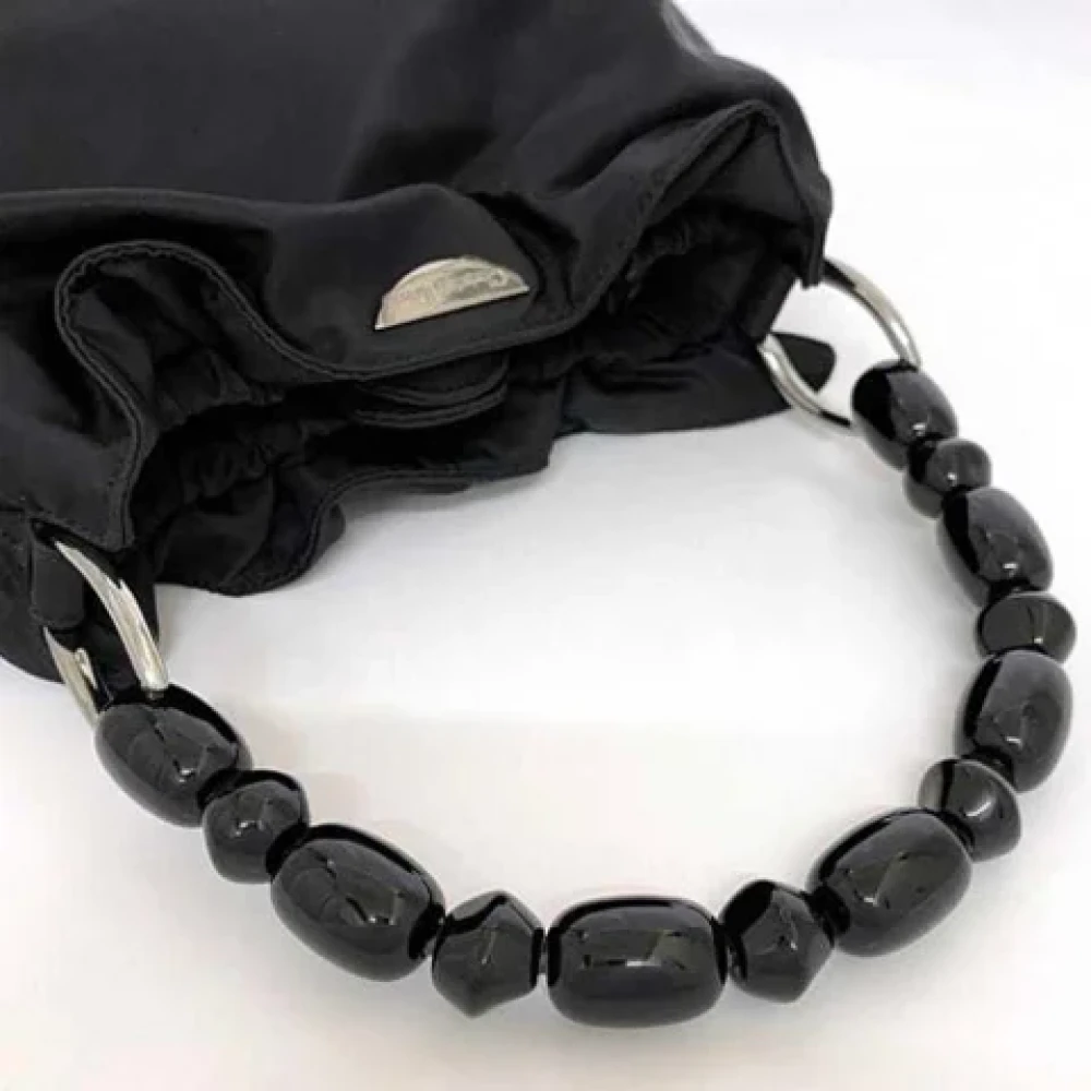 Dior Vintage Pre-owned Nylon dior-bags Black Dames