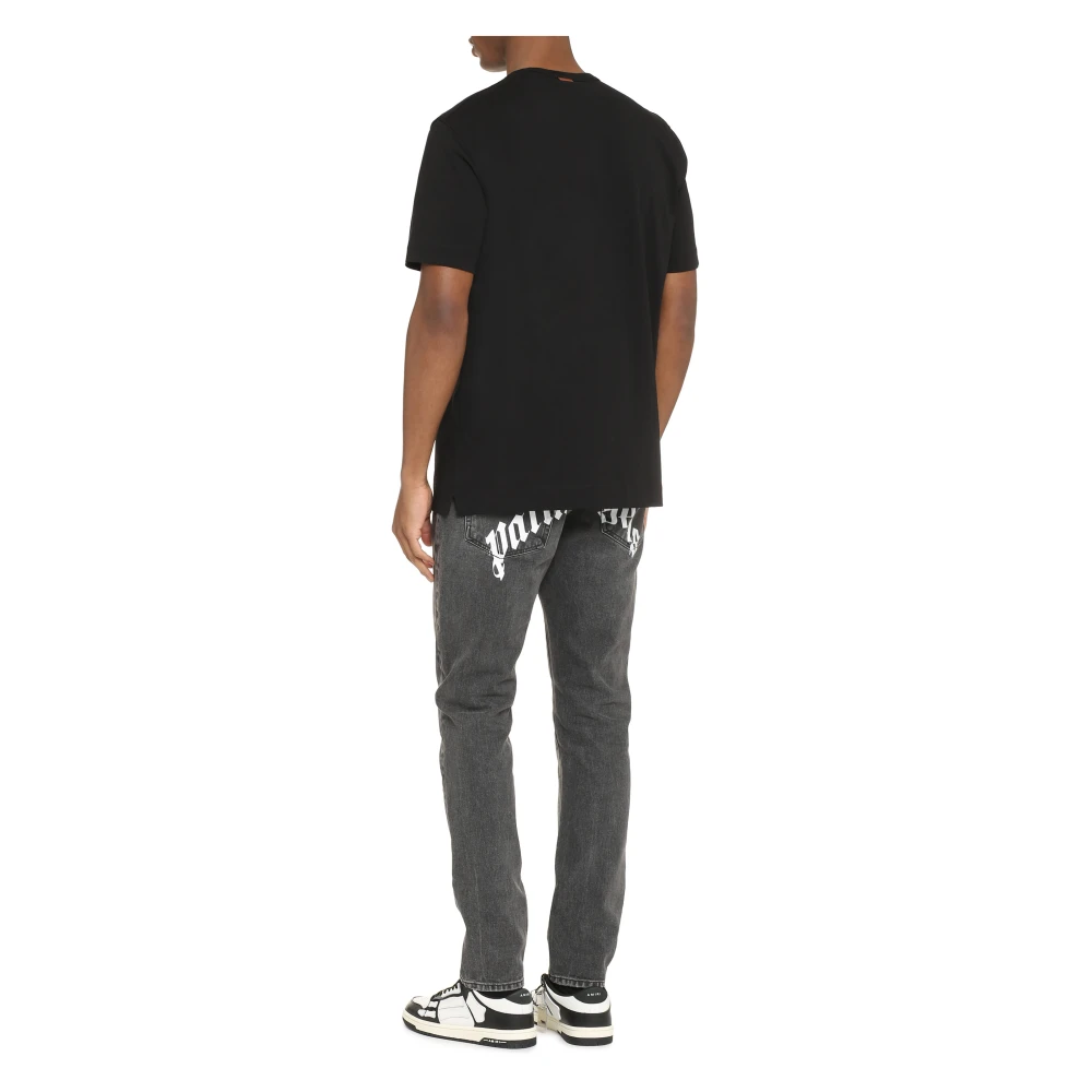 Ermenegildo Zegna T-Shirts Black Heren