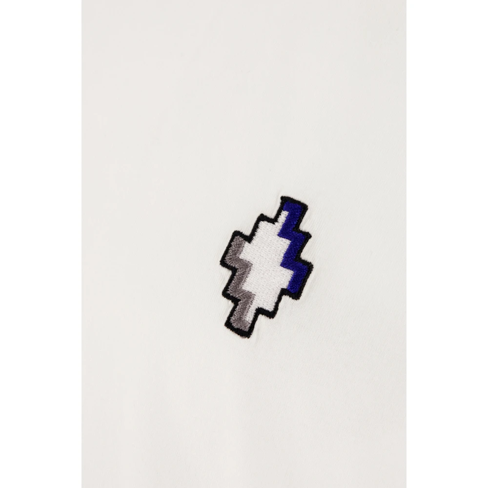 Marcelo Burlon Casual Katoenen T-Shirt White Heren