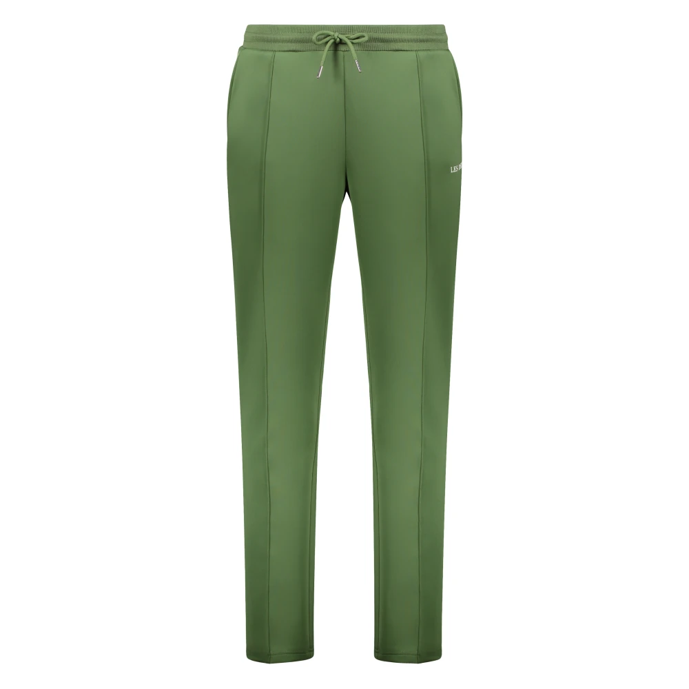 Les Deux Techno Stoffen Trainingsbroek met Koord Green Heren
