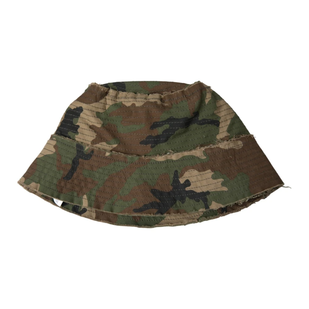 Dolce & Gabbana Groene Camouflage Emmerhoed Mannen Green Heren