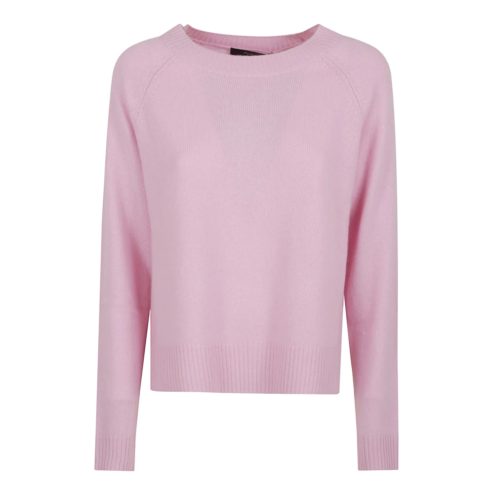Max Mara Weekend Stijlvolle Sweater Tank Top Pink Dames