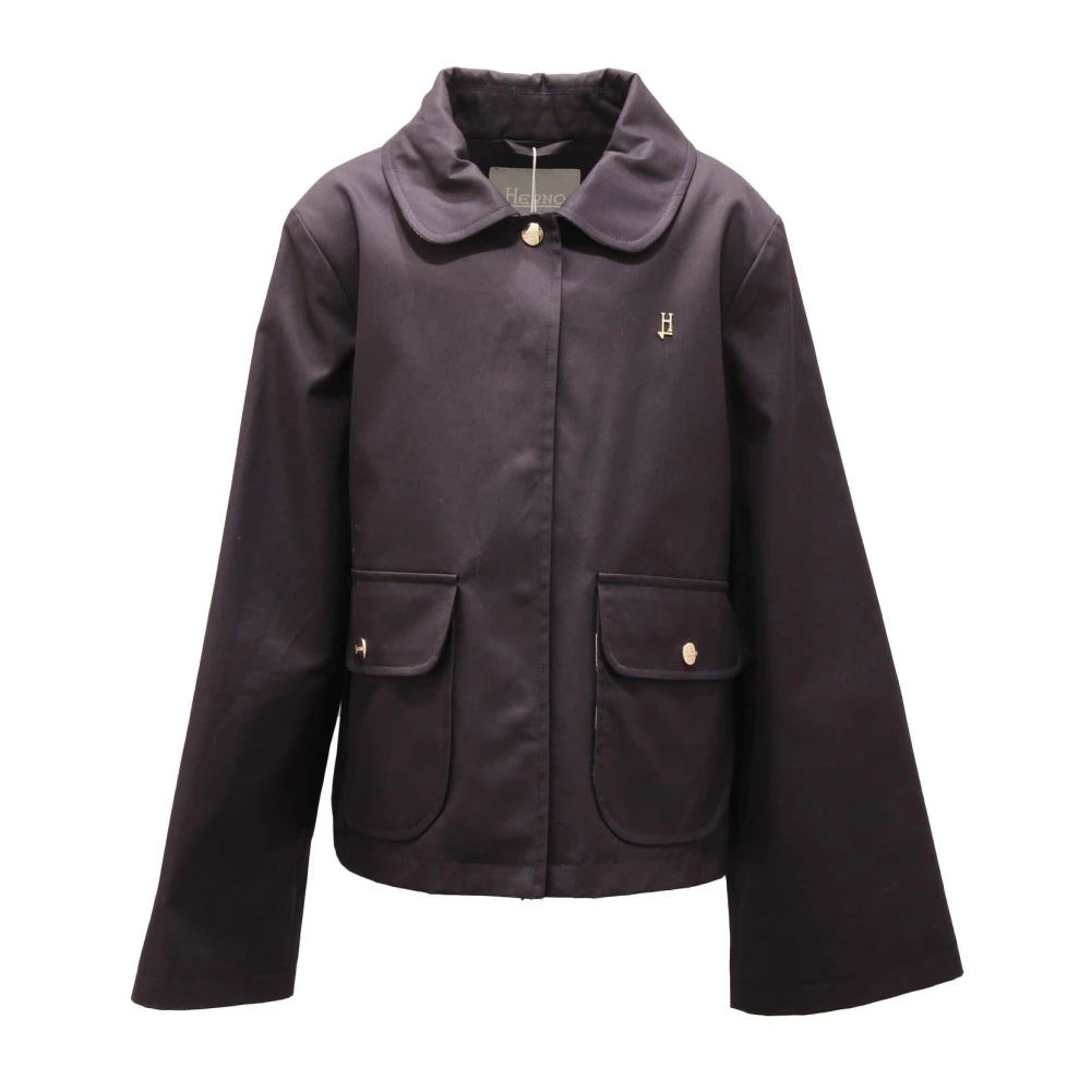 Herno Vrouw Blauw Light Jacket