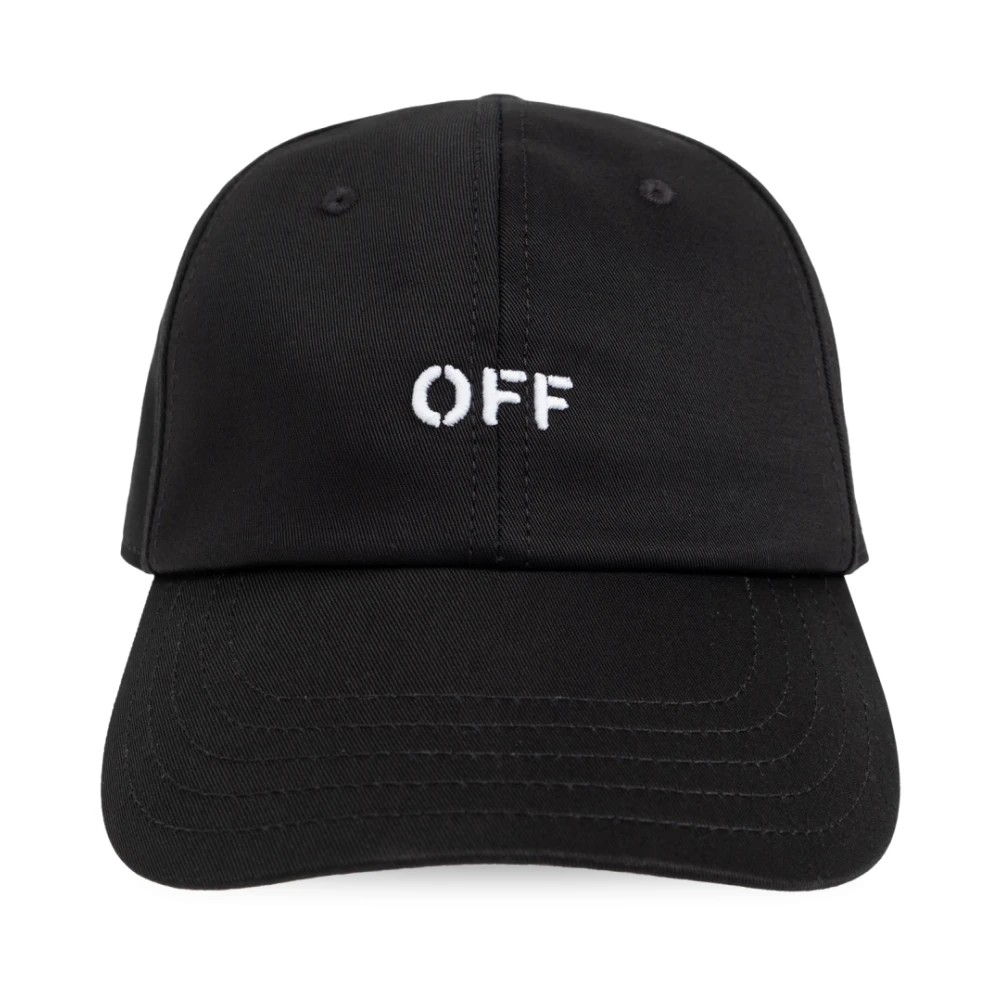 Off White Baseballpet Black Heren