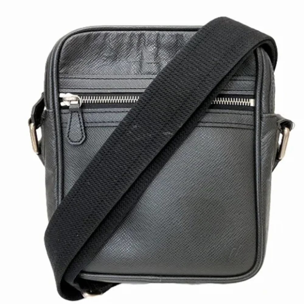 Louis Vuitton Vintage Pre-owned Leather louis-vuitton-bags Black Dames