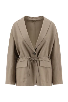 Fluid Twill Blazer