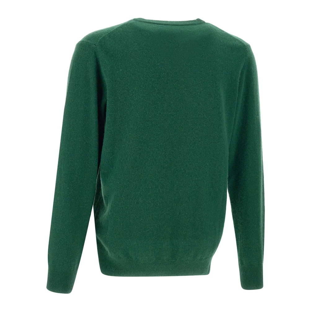 MC2 Saint Barth Groene Wollen Kasjmiertrui Snoopy Golf Green Heren