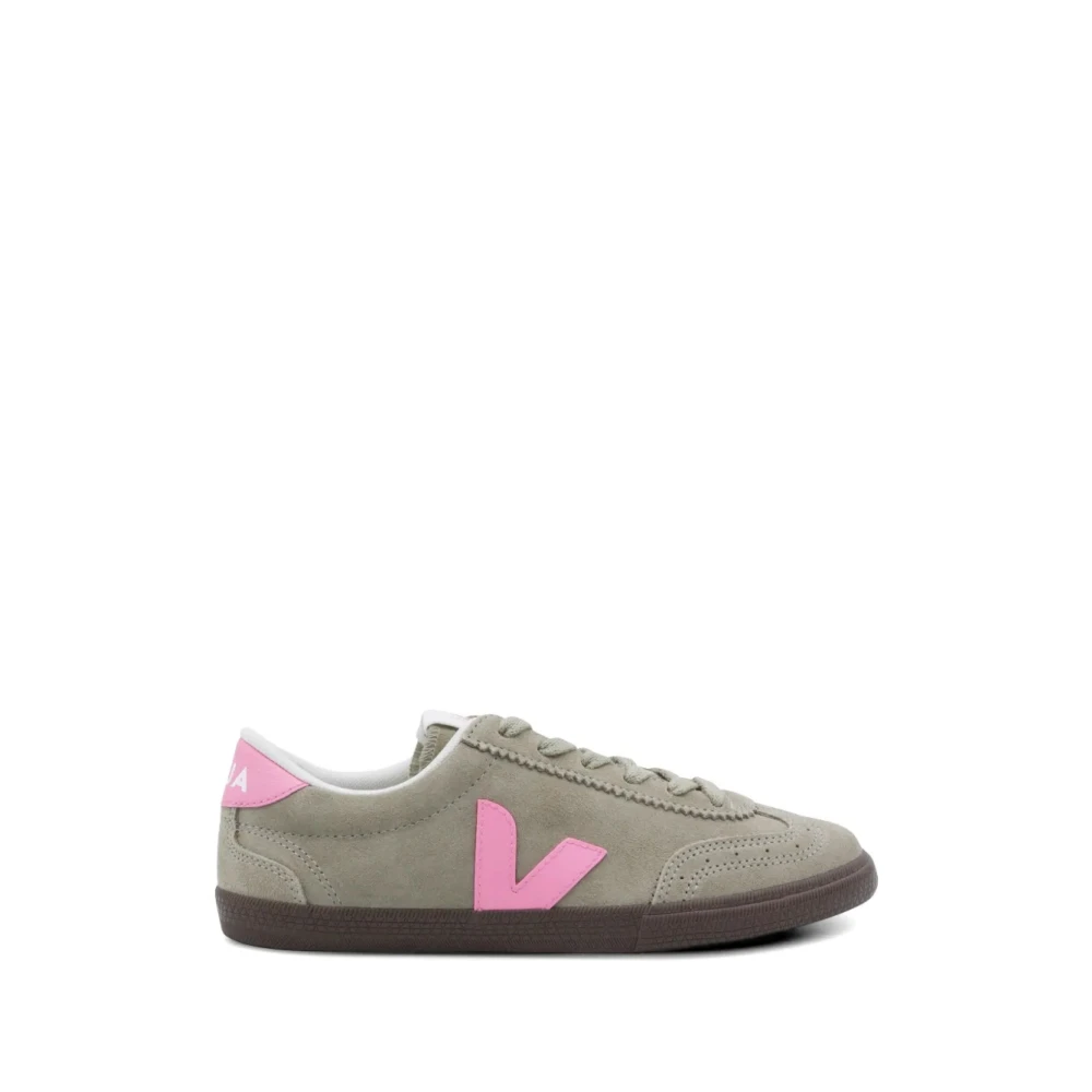 Veja Grå Volley Suede