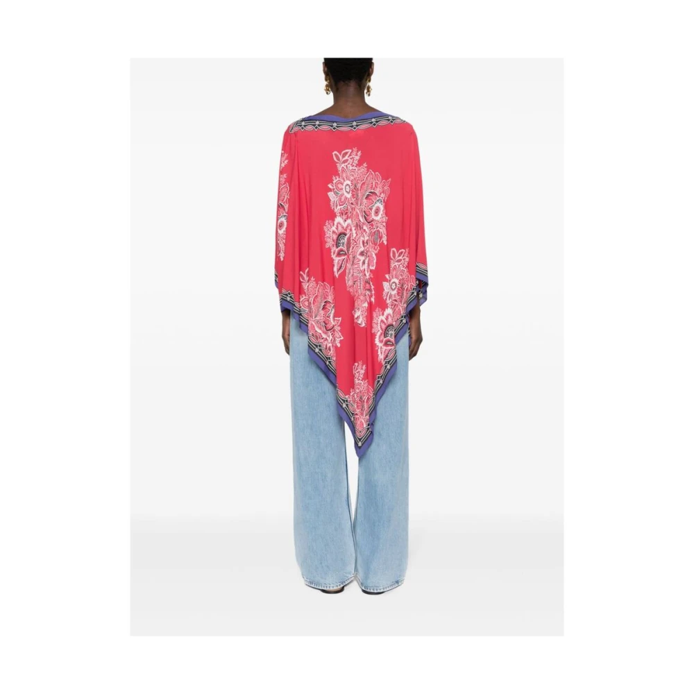 ETRO Capes Red Dames