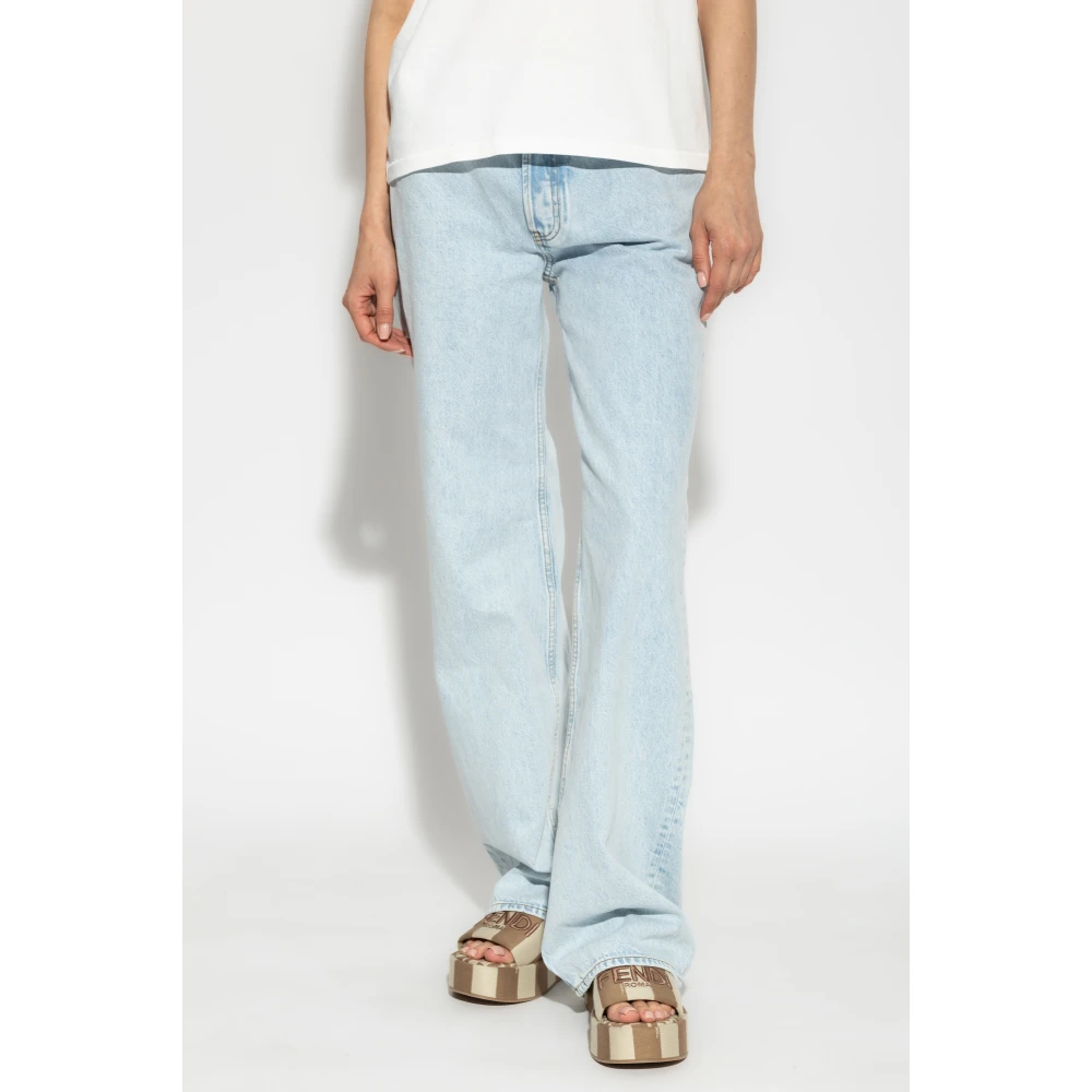 Anine Bing Jeans Hugh Blue Dames