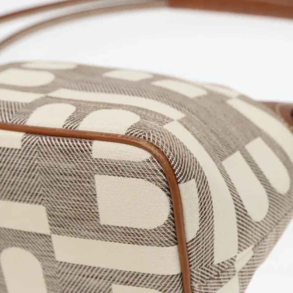 Bally Pre-owned Canvas handbags Beige Dames