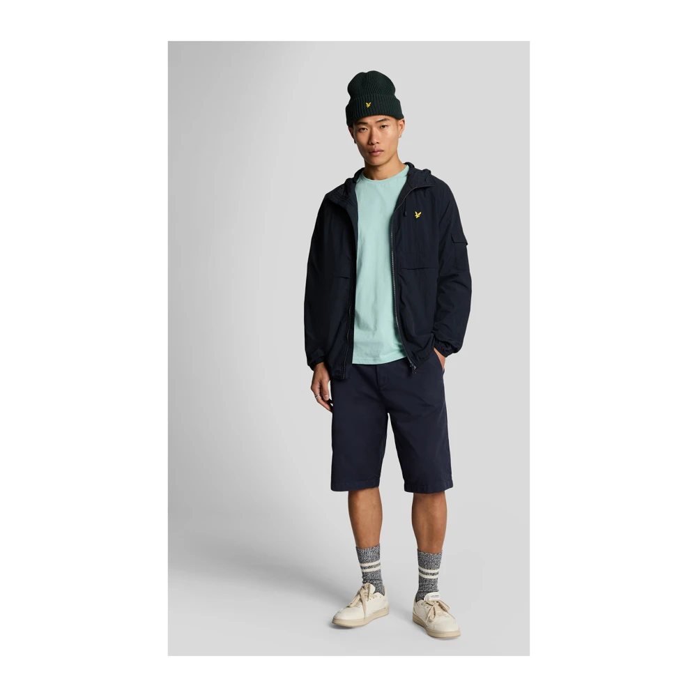 Lyle & Scott Shorts Chino Short Blue Heren