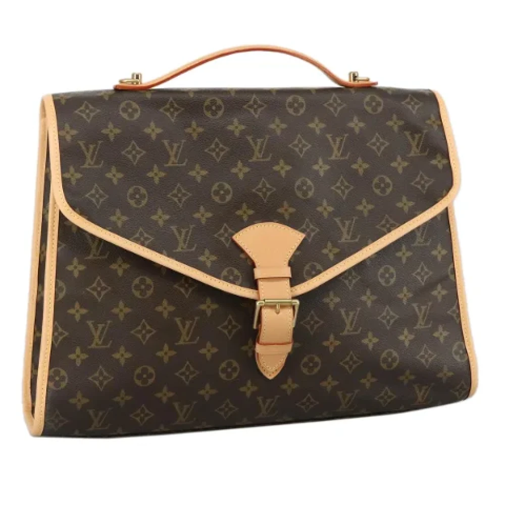Louis Vuitton Vintage Pre-owned Canvas handbags Brown Dames