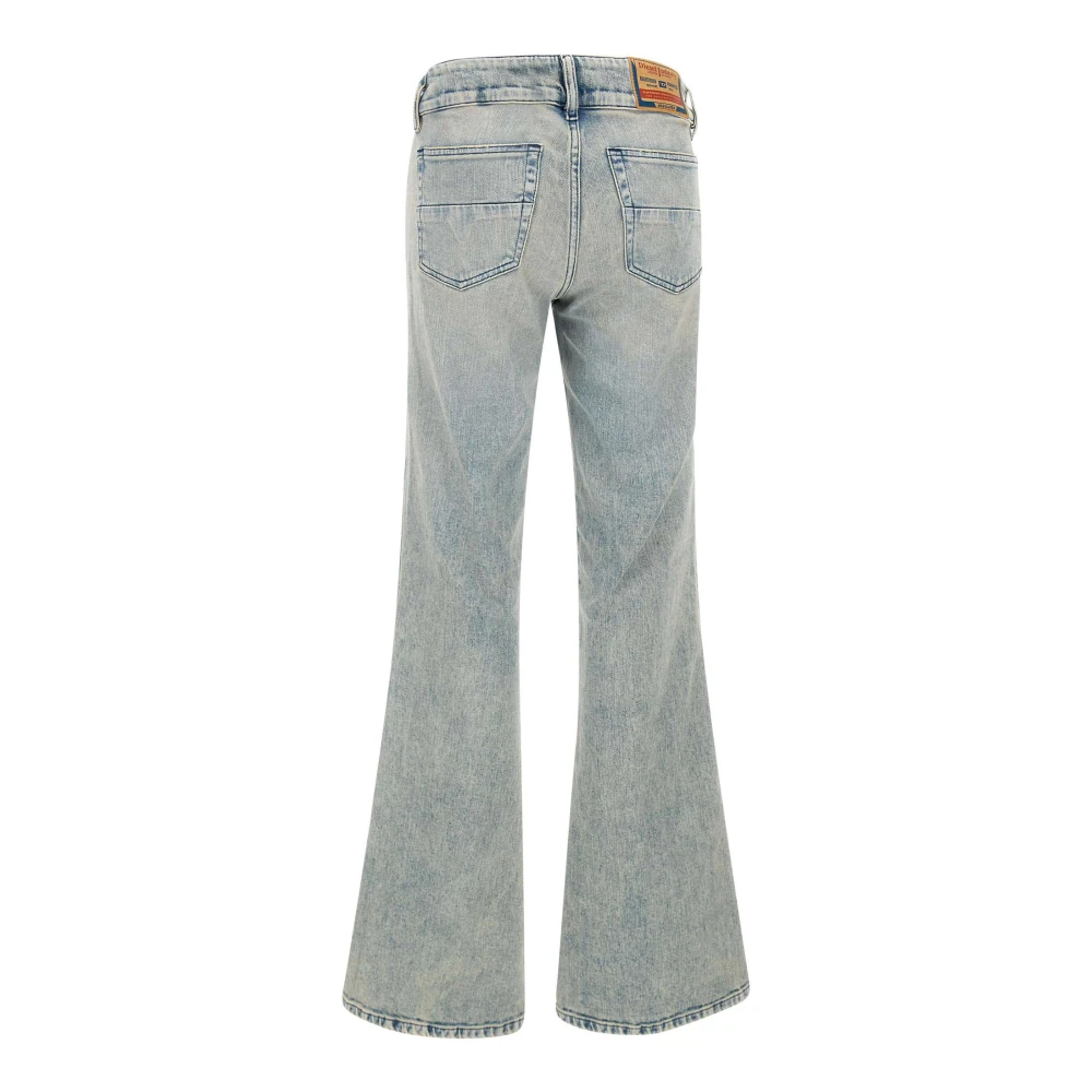 Diesel Blauwe Bootcut D-Hush Dames Jeans Blue Dames