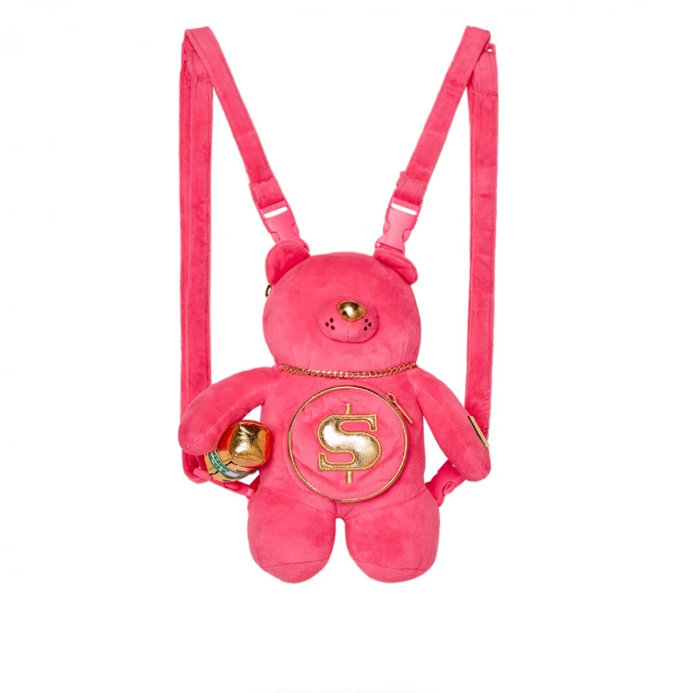 Sprayground Beperkte oplage Teddy Bear rugzak Pink Dames