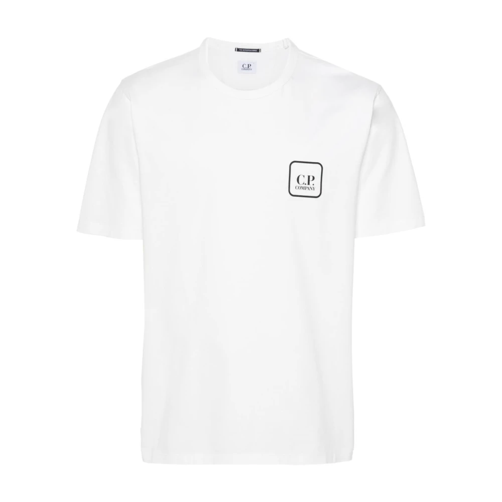 C.P. Company Metropolis Print T-Shirt White Heren
