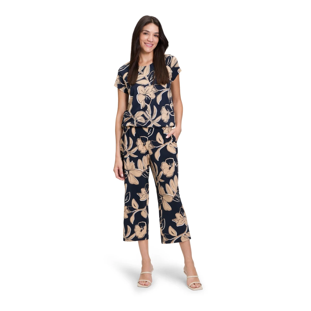 Betty Barclay Relaxed Fit Polka Dot Broek Multicolor Dames