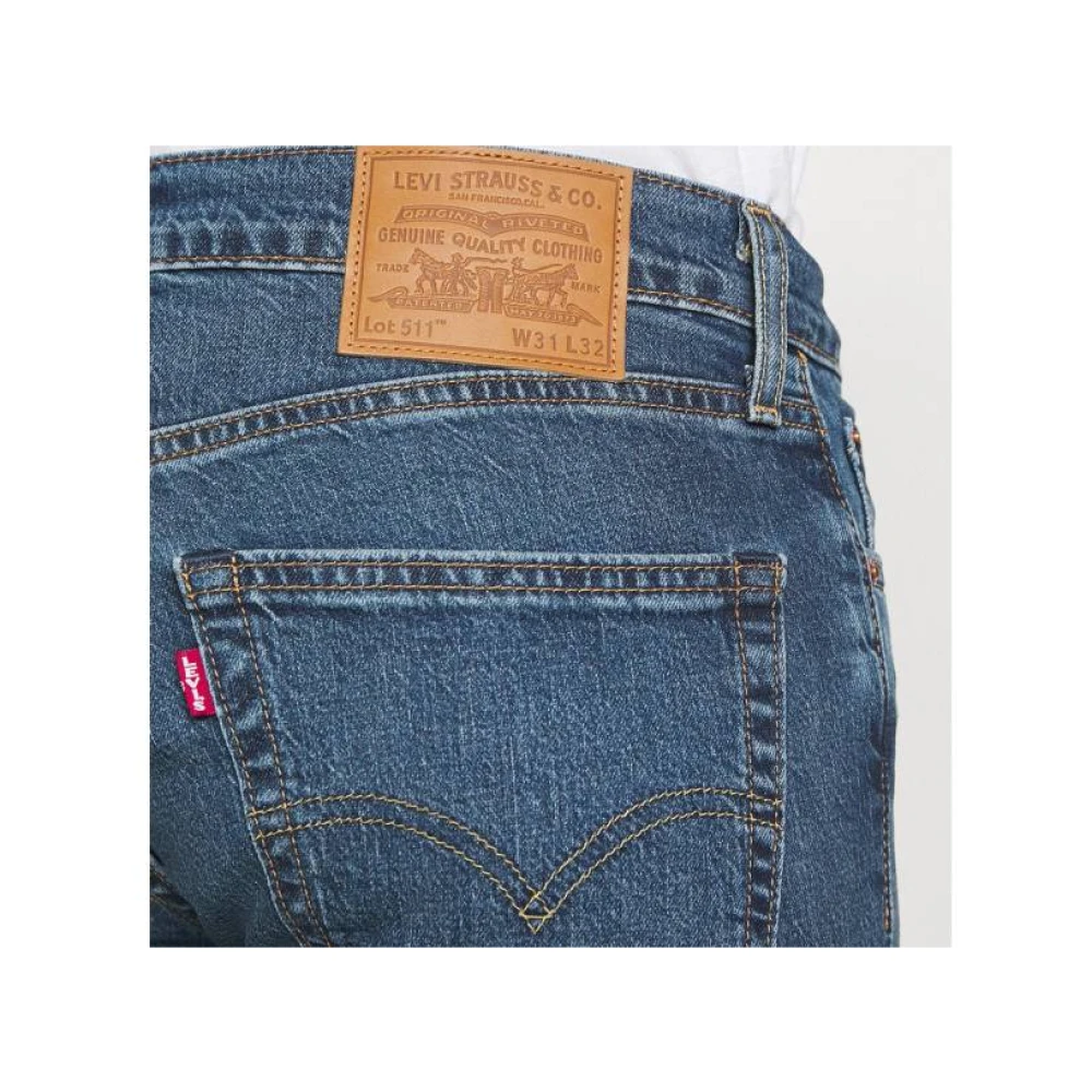 Levi's Slim-fit Jeans Upgrade Moderne Stijl Blue Heren