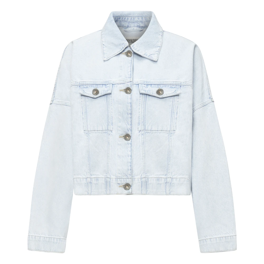 Drykorn Women's Blue Shirts, M, Holbrooks 10 Jeans Jacket