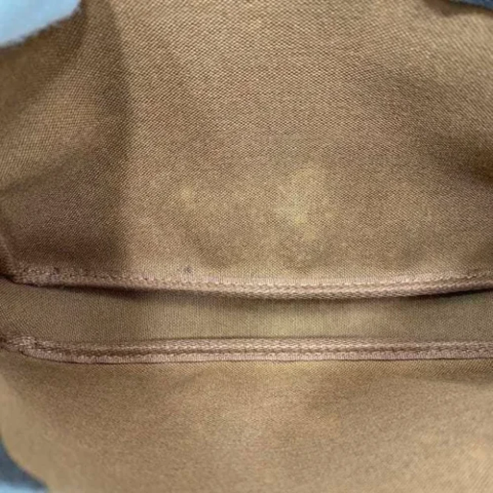 Louis Vuitton Vintage Pre-owned Canvas clutches Beige Dames