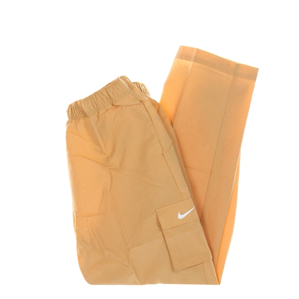 Nike High-rise Cargo Broek Essential Harvest Moon Beige Dames