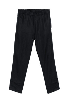 pantalon-de-piste-en-lin-bleu-avec-cordon