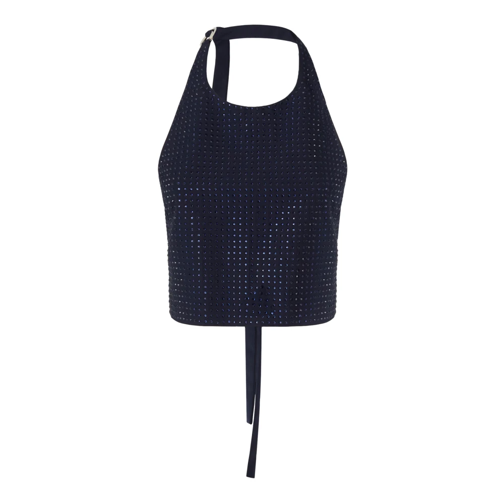 Pinko Donna Blu Top, L, New,