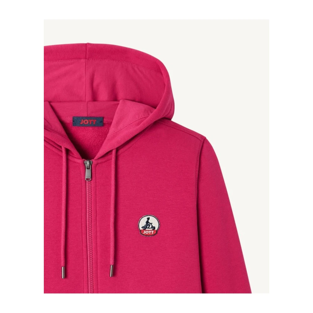 Jott Ritshoodie Oaxaca Roses Stijl Pink Dames
