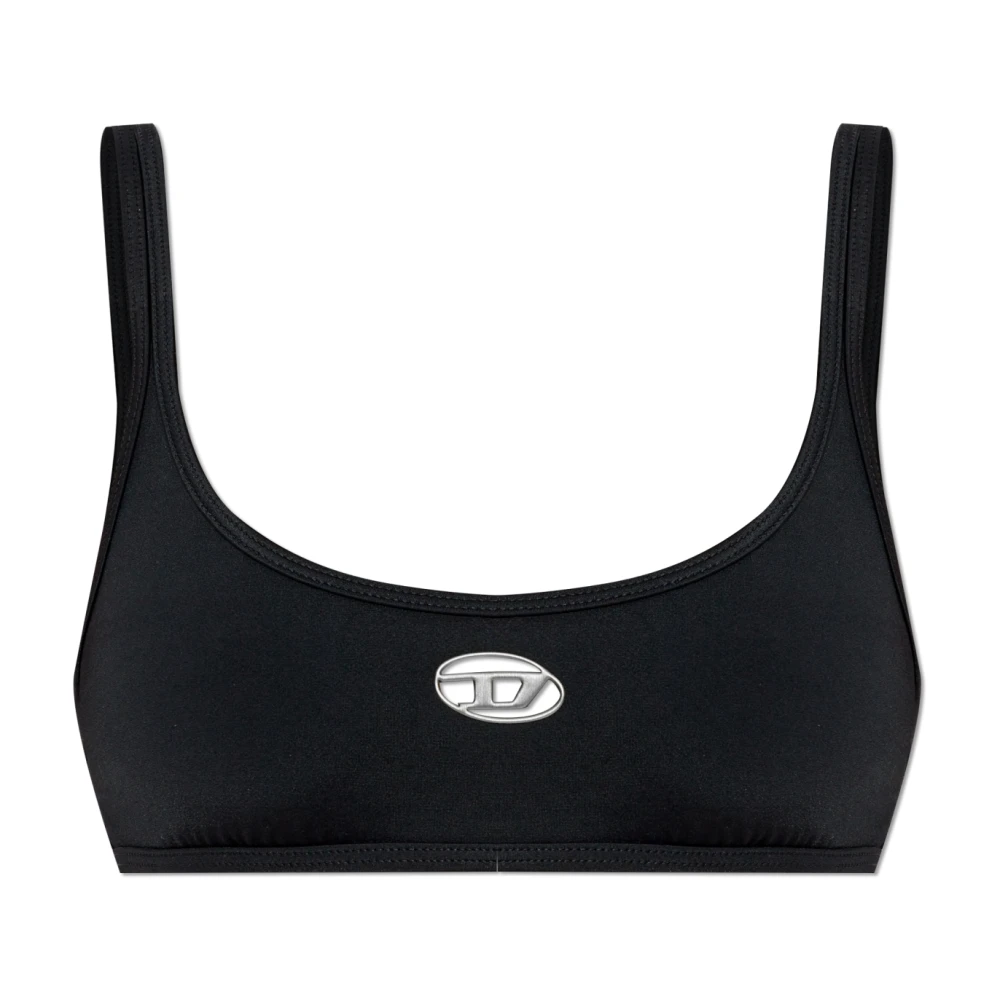 Diesel Zwart Sea Kleding Ovaal Logo Black Dames